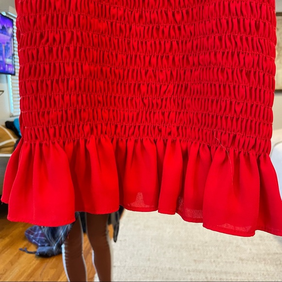KRISA Smocked Tank Mini Dress $242 - Picture 5 of 5